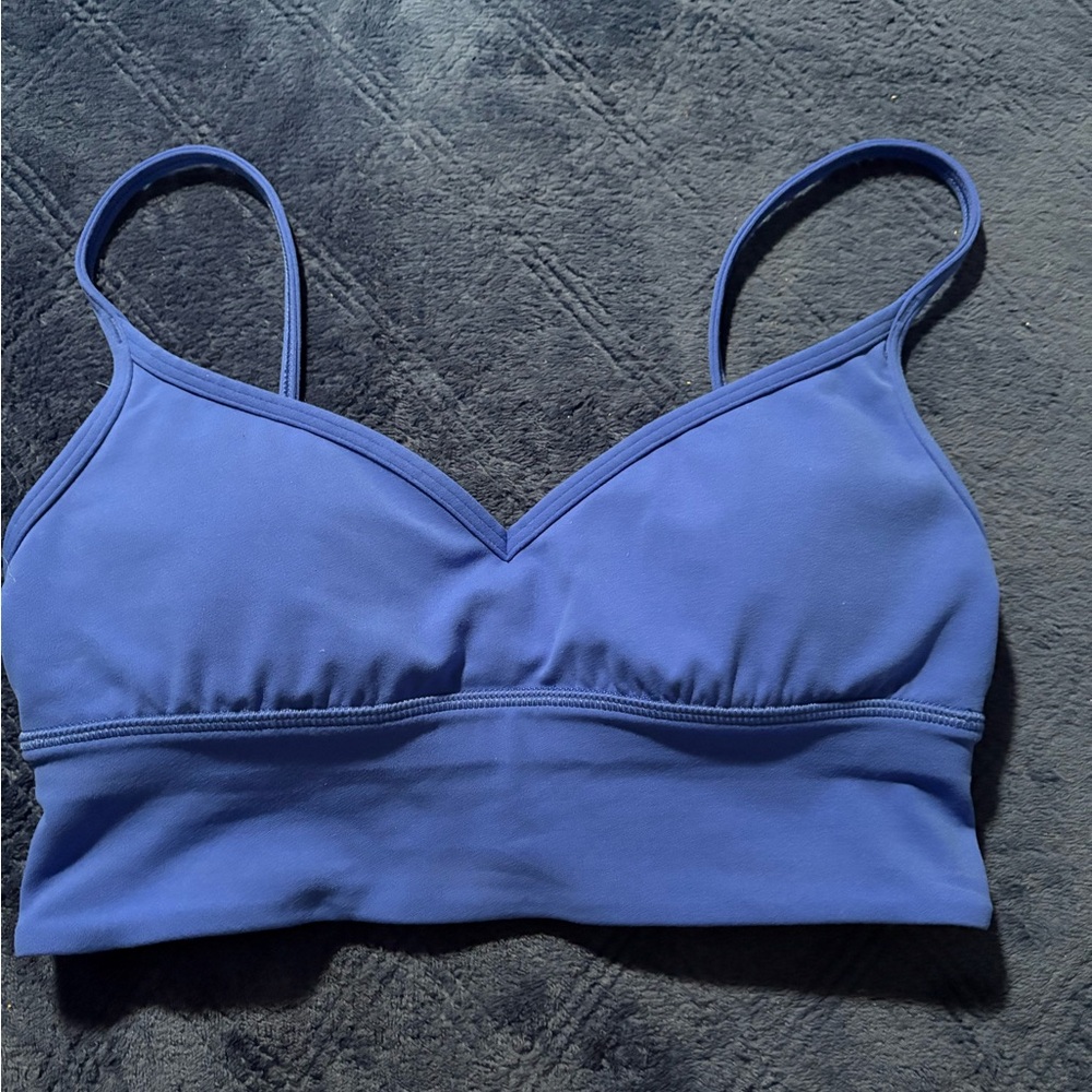Lululemon Athletica Blue Sports Bra
